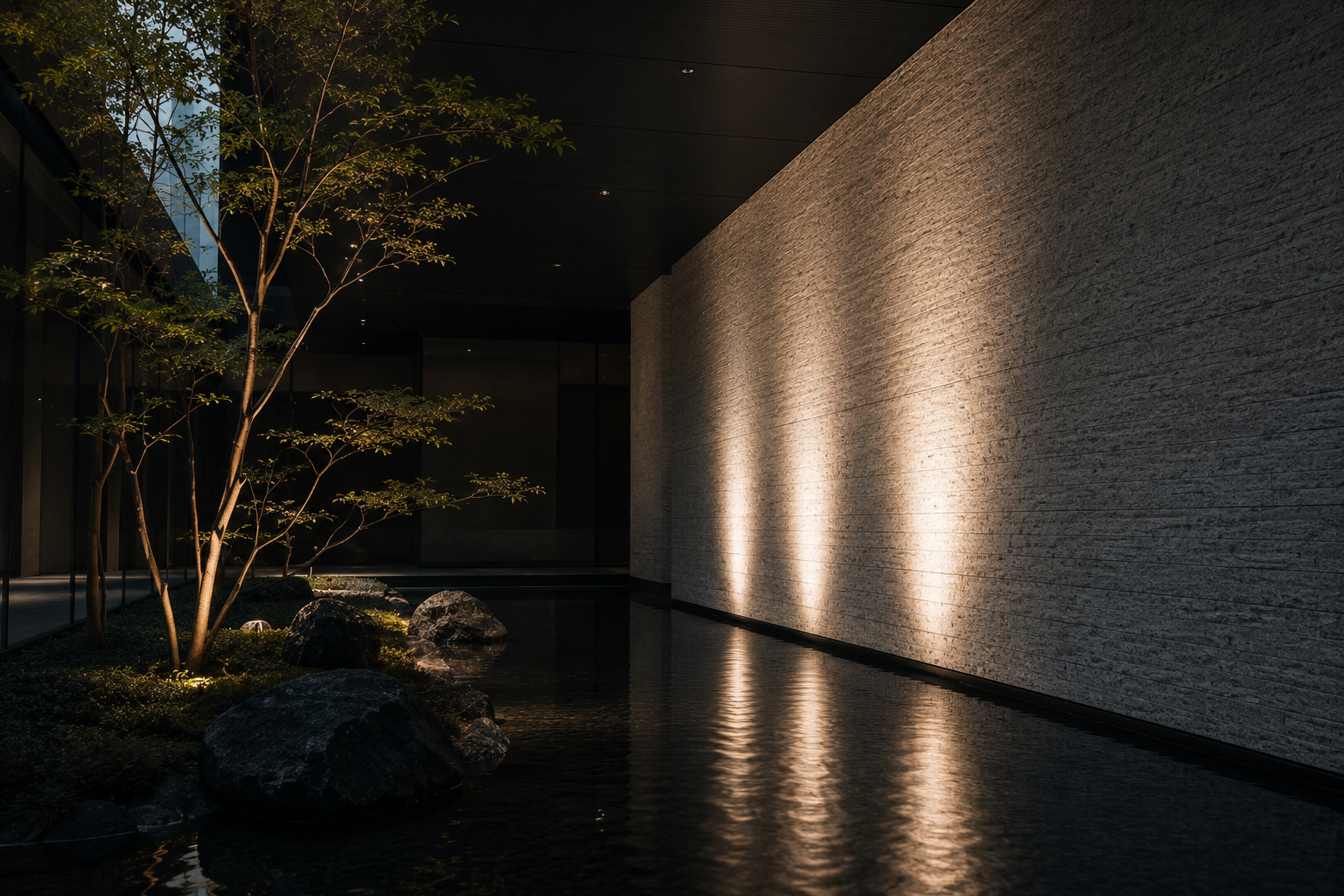 Minimal luxury architecture